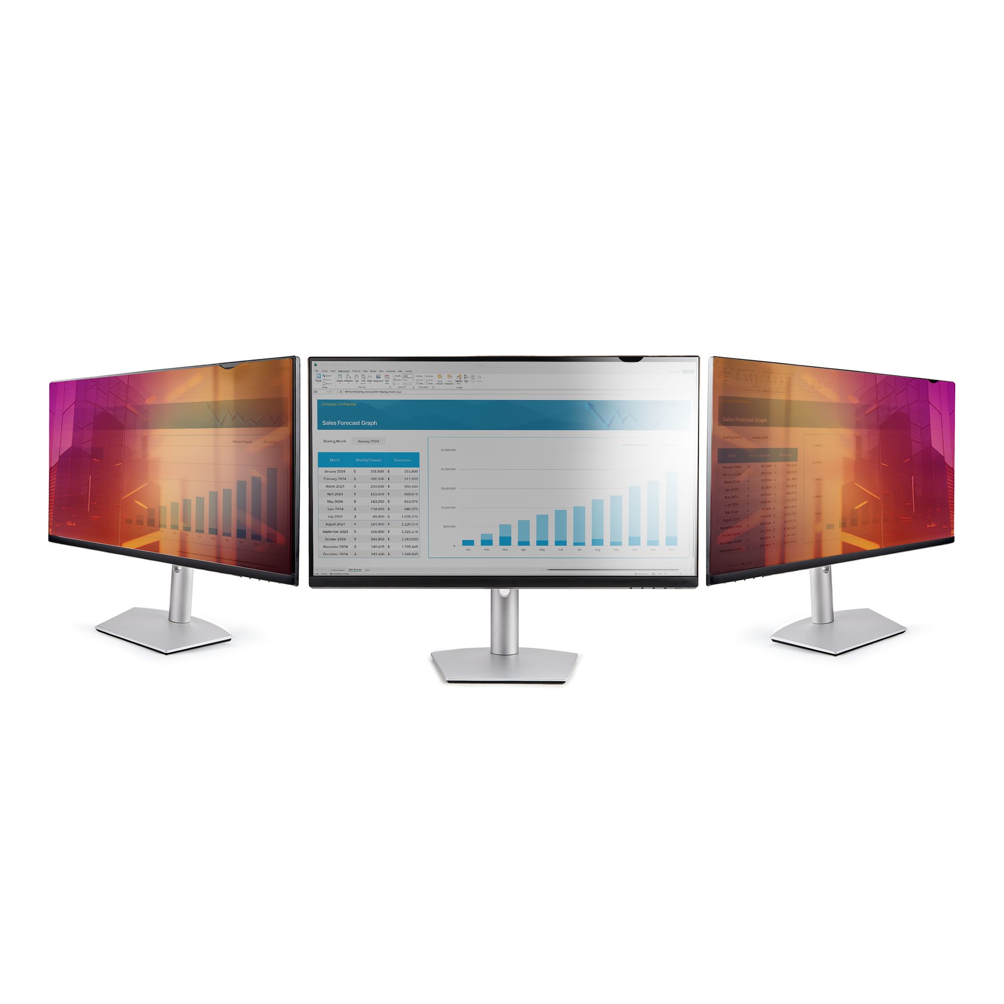 StarTech 27-INCH GOLD PRIVACY SCREEN