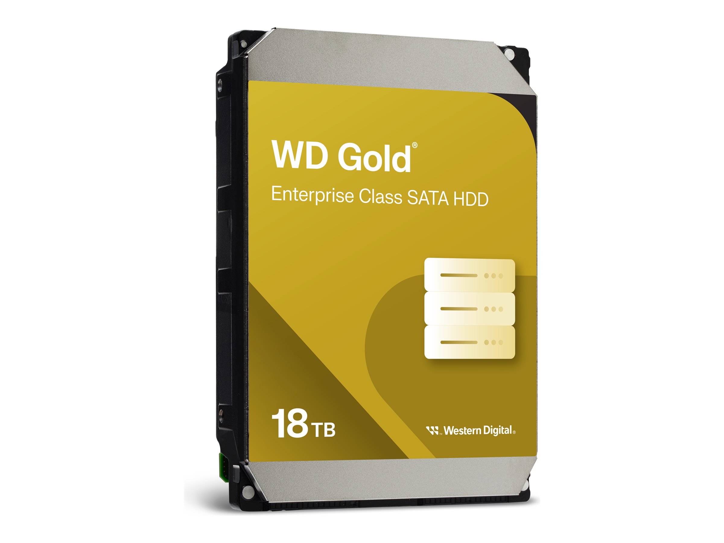 WD Gold 18TB HDD 7200rpm 6Gbs sATA 512MB cache 8,9cm 3,5Zoll intern RoHS compliant Enterprise Bulk