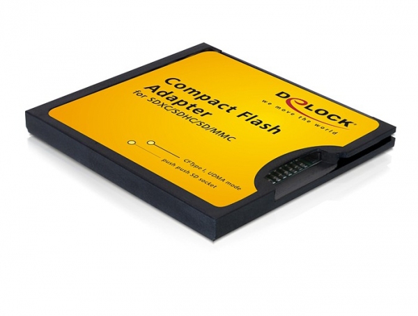 Delock Compact Flash Adapter MMC/SD/SDHC/SDXC
