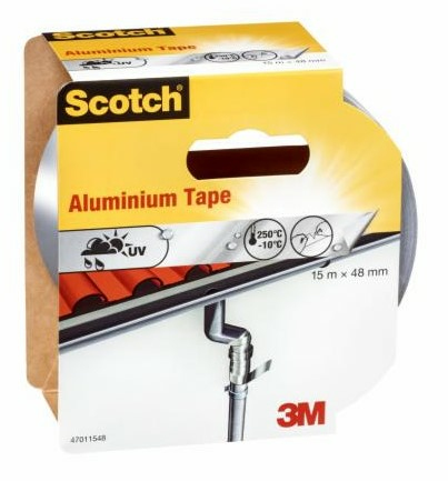 3M Scotch Dichtungsband Silber 48 mm x 15 m