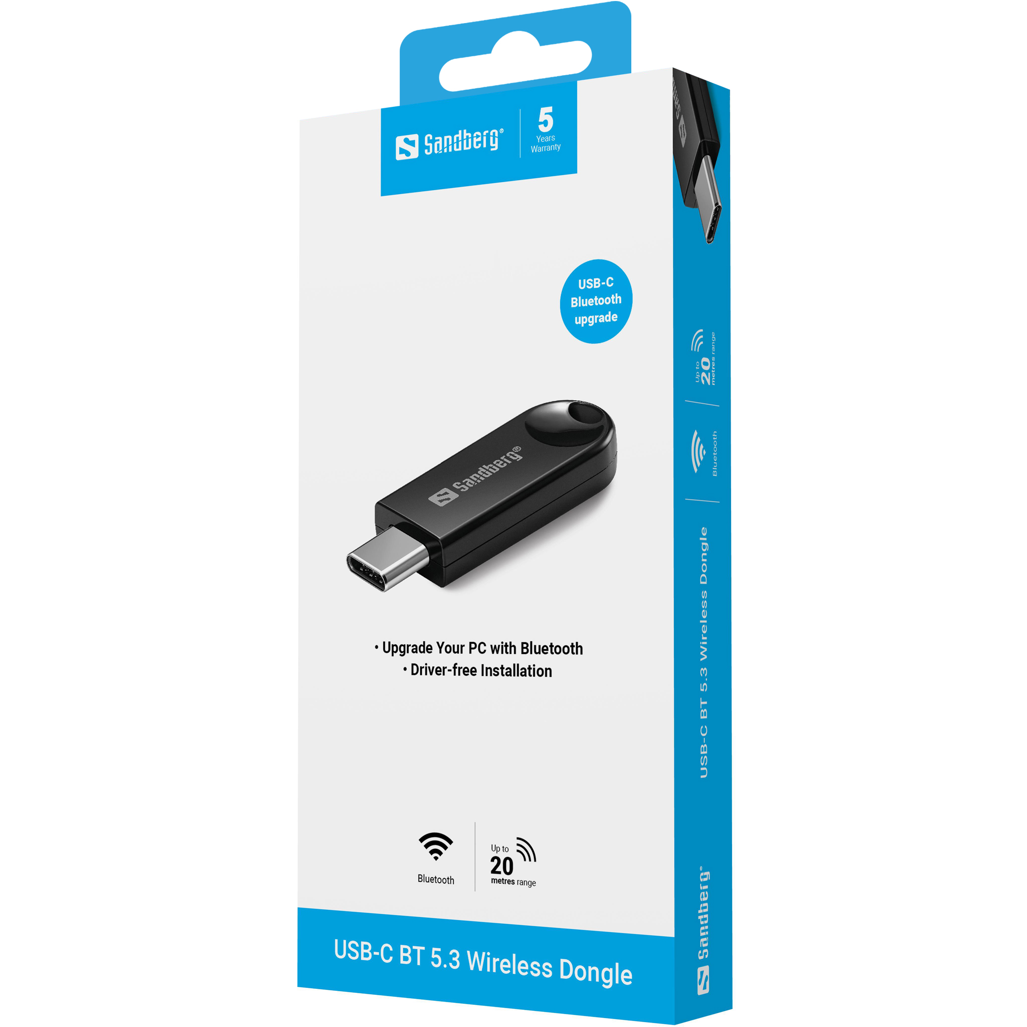 Sanberg Adapter USB‑C Bluetooth