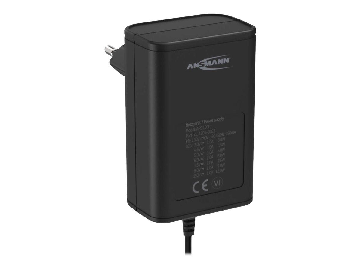 Ansmann APS 1000 12 Watt 1 A Schwarz