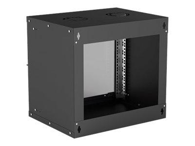 Intellinet Wandverteiler 9 HE 19 Zoll Flatpack schwarz