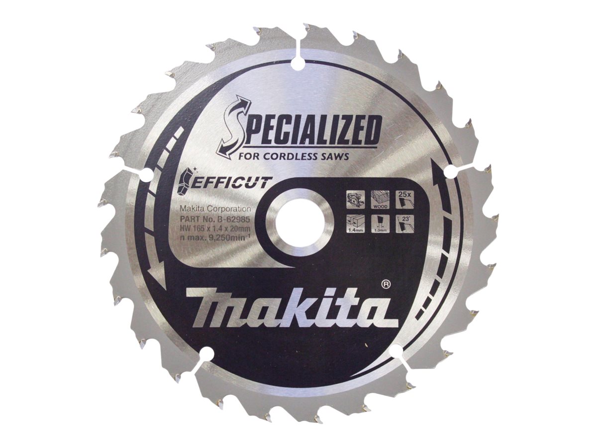 Makita EFFICUT Kreissägeblatt 165,0 mm 25 Zähne