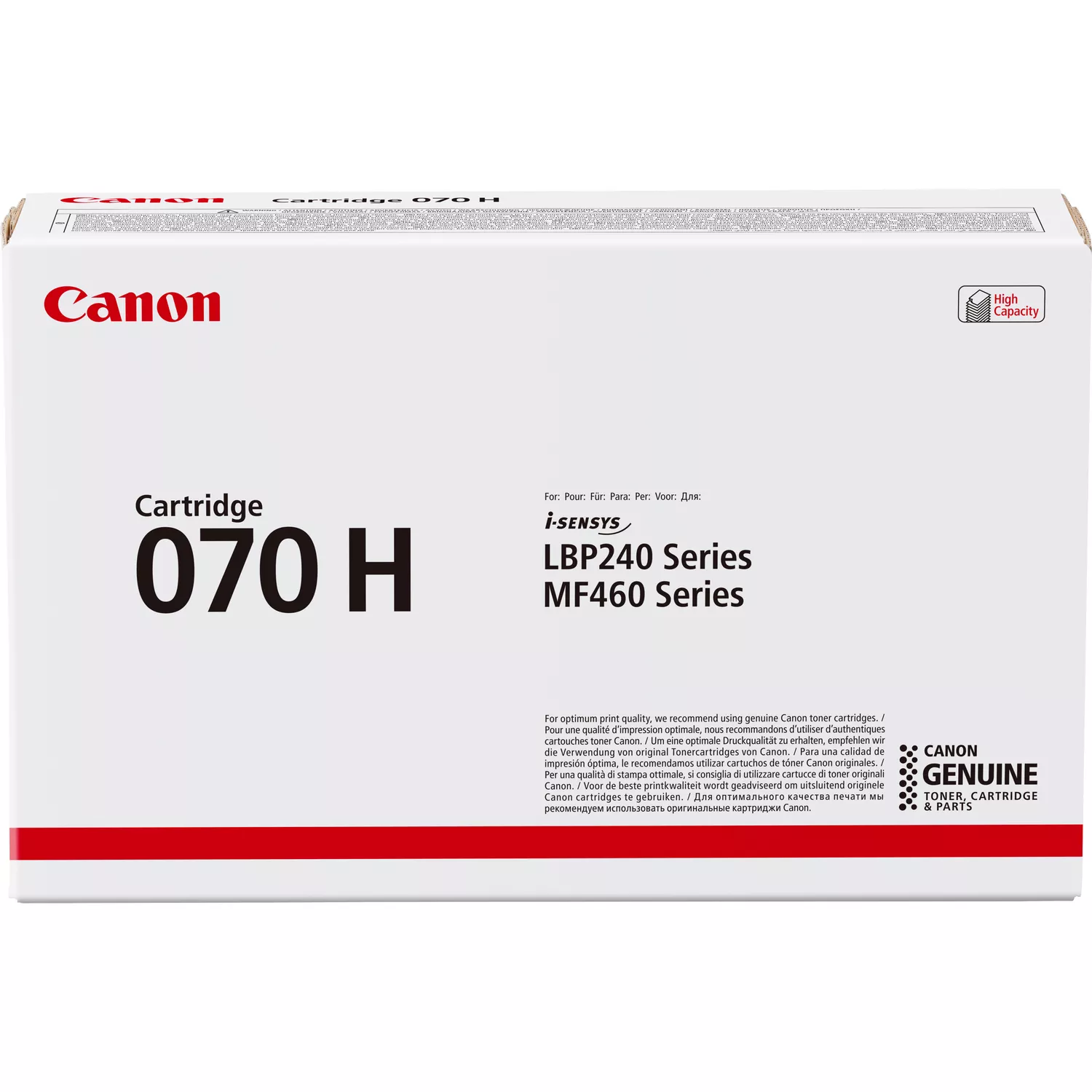 Canon 070H Schwarz hohe Kapazität