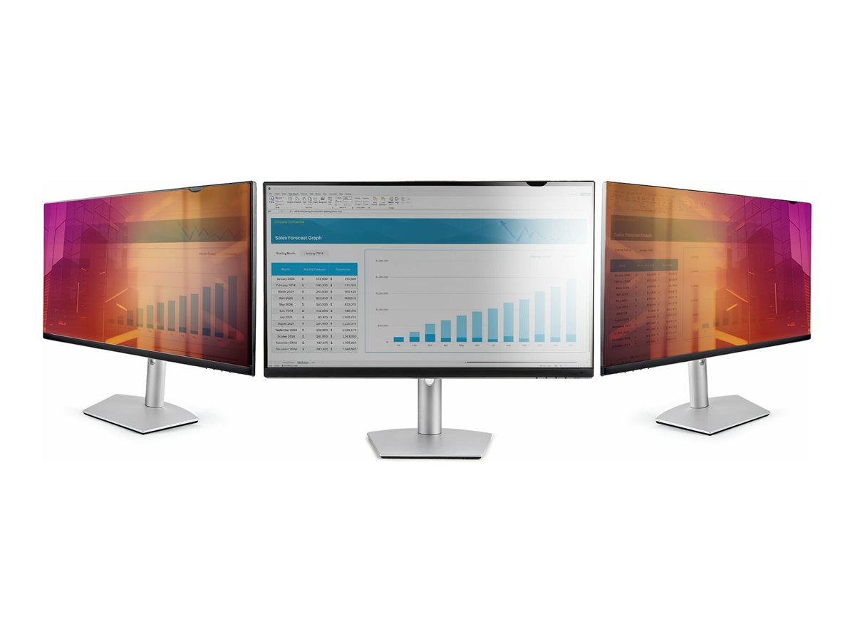STARTECHCOM 60,45cm 23,8Zoll 169monitor Blickschutz Gold Zweiseitiger Blickschutzfilter mit Erhöhter Privatsphäre 30 Sicht