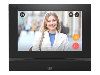 2N Indoor View Innenstation 7-Zoll HD-Touchdisplay schwarz