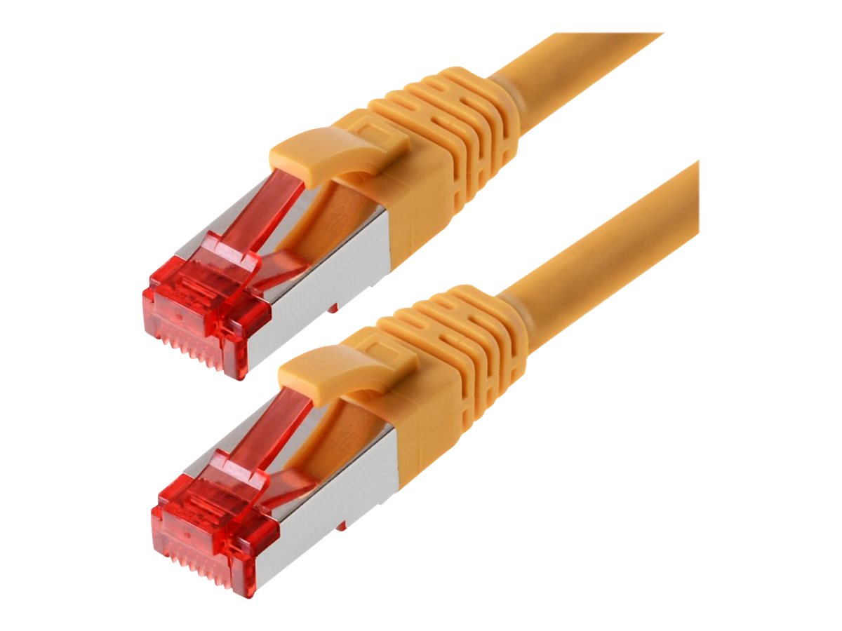 Helos Patchkabel Cat 6 S/FTP 30m gelb