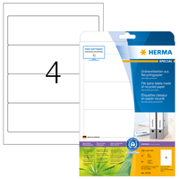 HERMA 10746 Ordneretiketten weiß