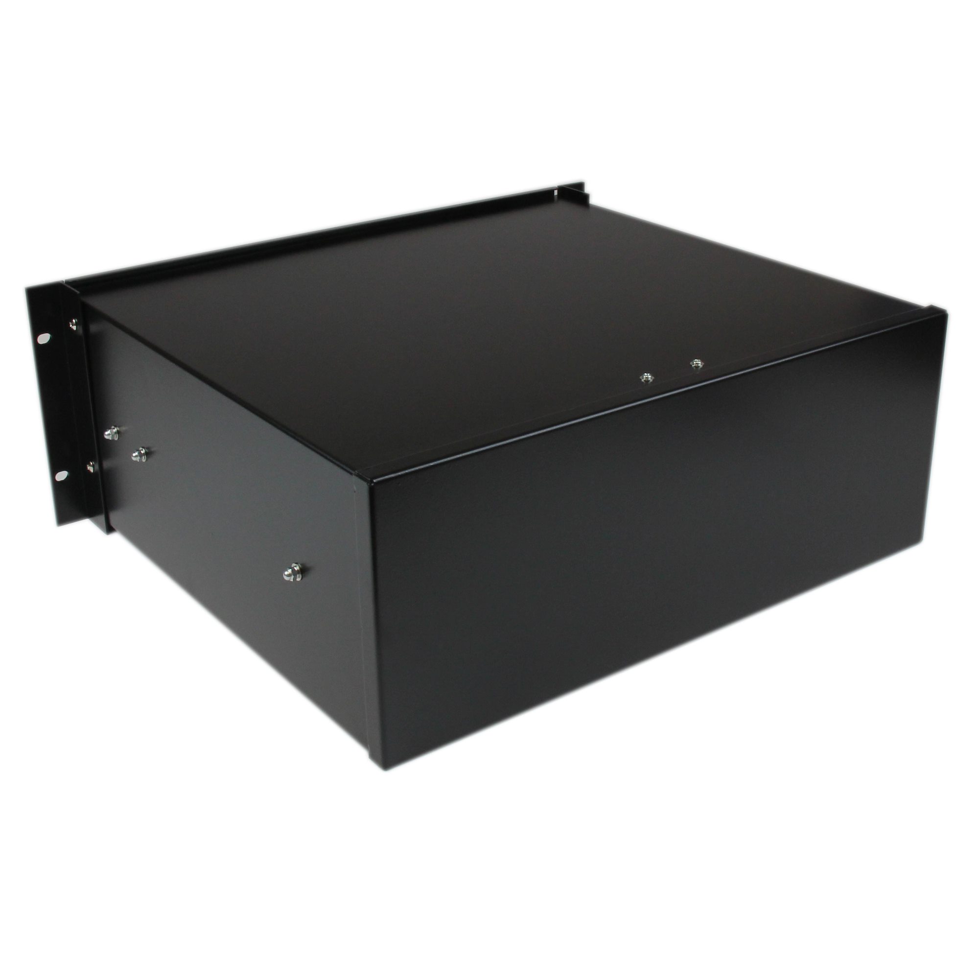 StarTech.com 4HE Rackschublade Stahlblech Schwarz