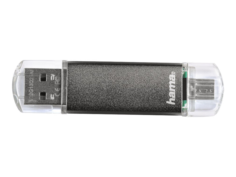 Hama Laeta Twin USB-Flash-Laufwerk 256 GB schwarz