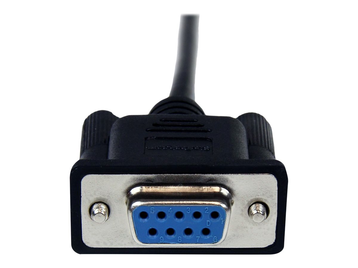 StarTech DB9 RS-232 Nullmodemkabel 2m Stecker-Buchse