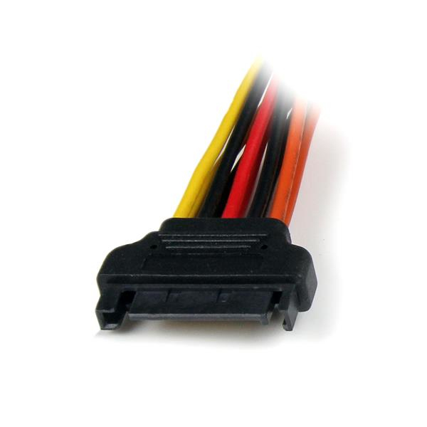 StarTech SATA Y-Stromadapter mit Verriegelungs-Clip 15cm