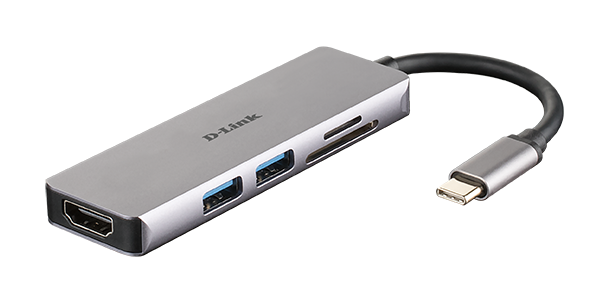 D-Link DUB-M530 USB-C 5-Port Dockingstation