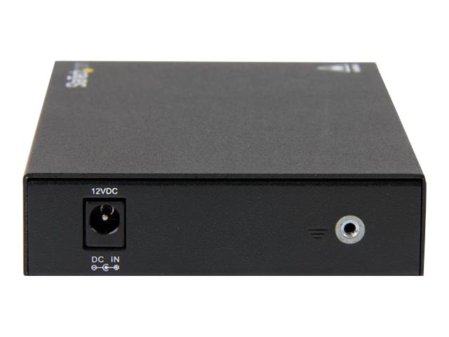 StarTech.com Gigabit Ethernet Kupfer auf LWL Medienkonverter - SM LC - 10 Km - Ethernet Medienkonverter - GbE Konveter - Medienkonverter - 10Mb LAN, 100Mb LAN, 1GbE