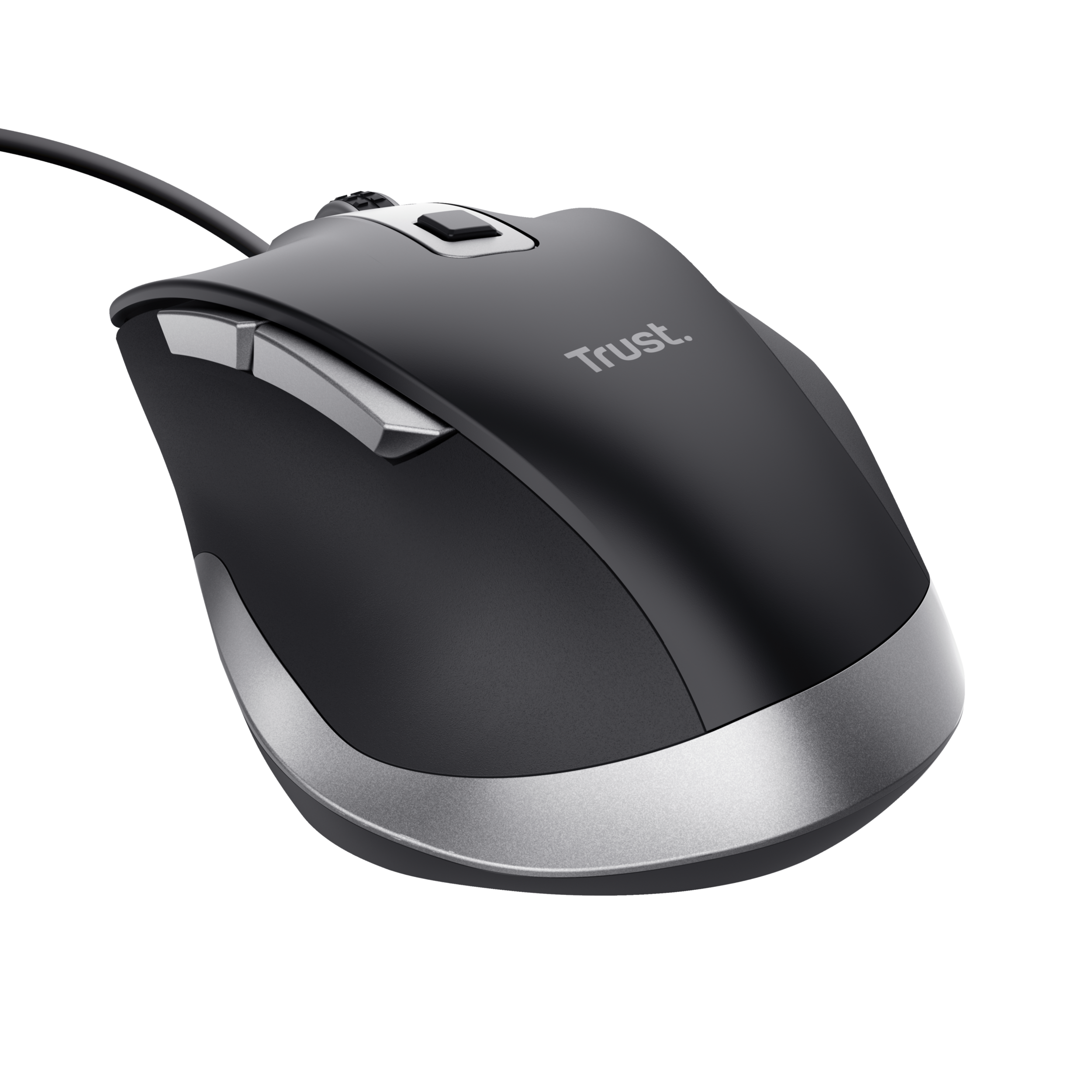 24728 TRUST Fyda eco Maus 6Tasten Kabel