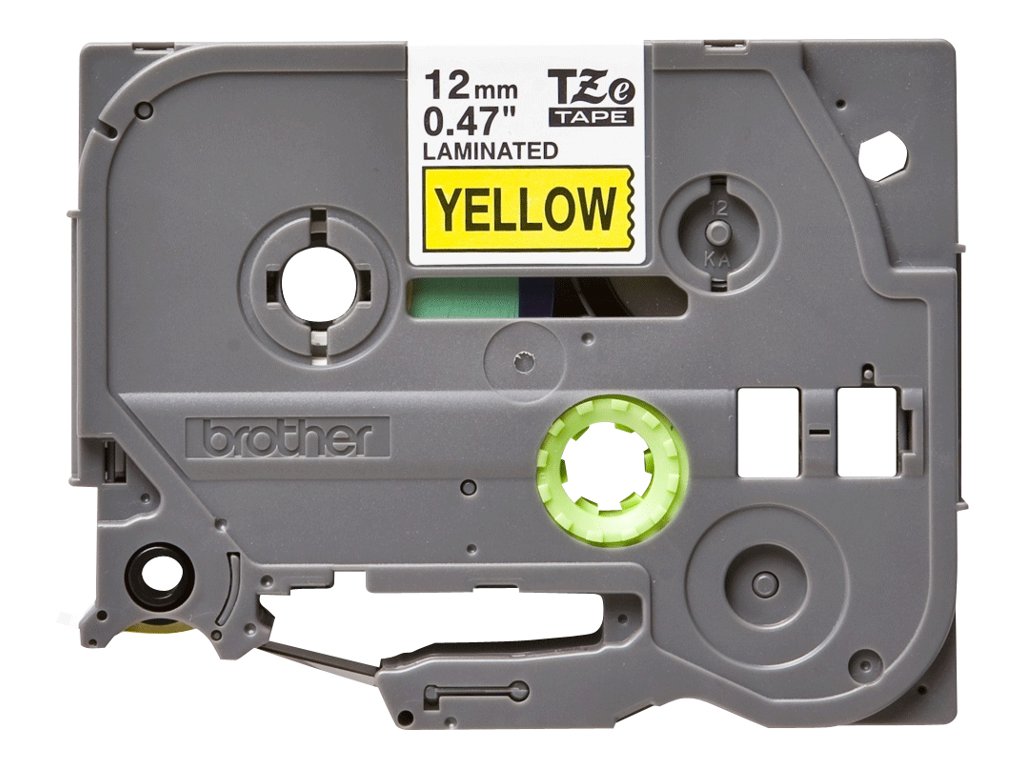 Brother TZe-631 12mm Schwarz auf Gelb