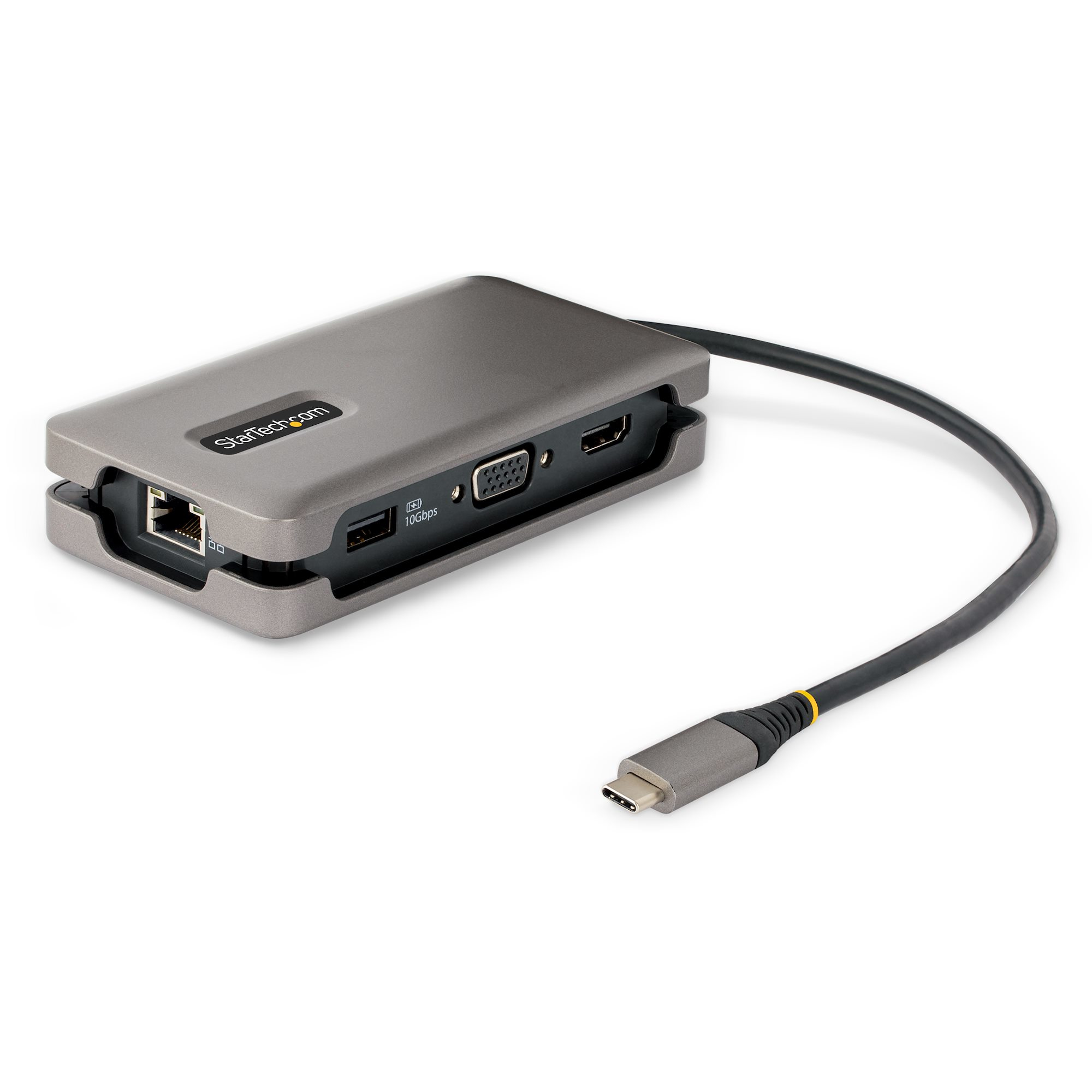 StarTech.com USB-C Multiport Adapter HDMI/VGA 4K 60Hz 100W Power Delivery