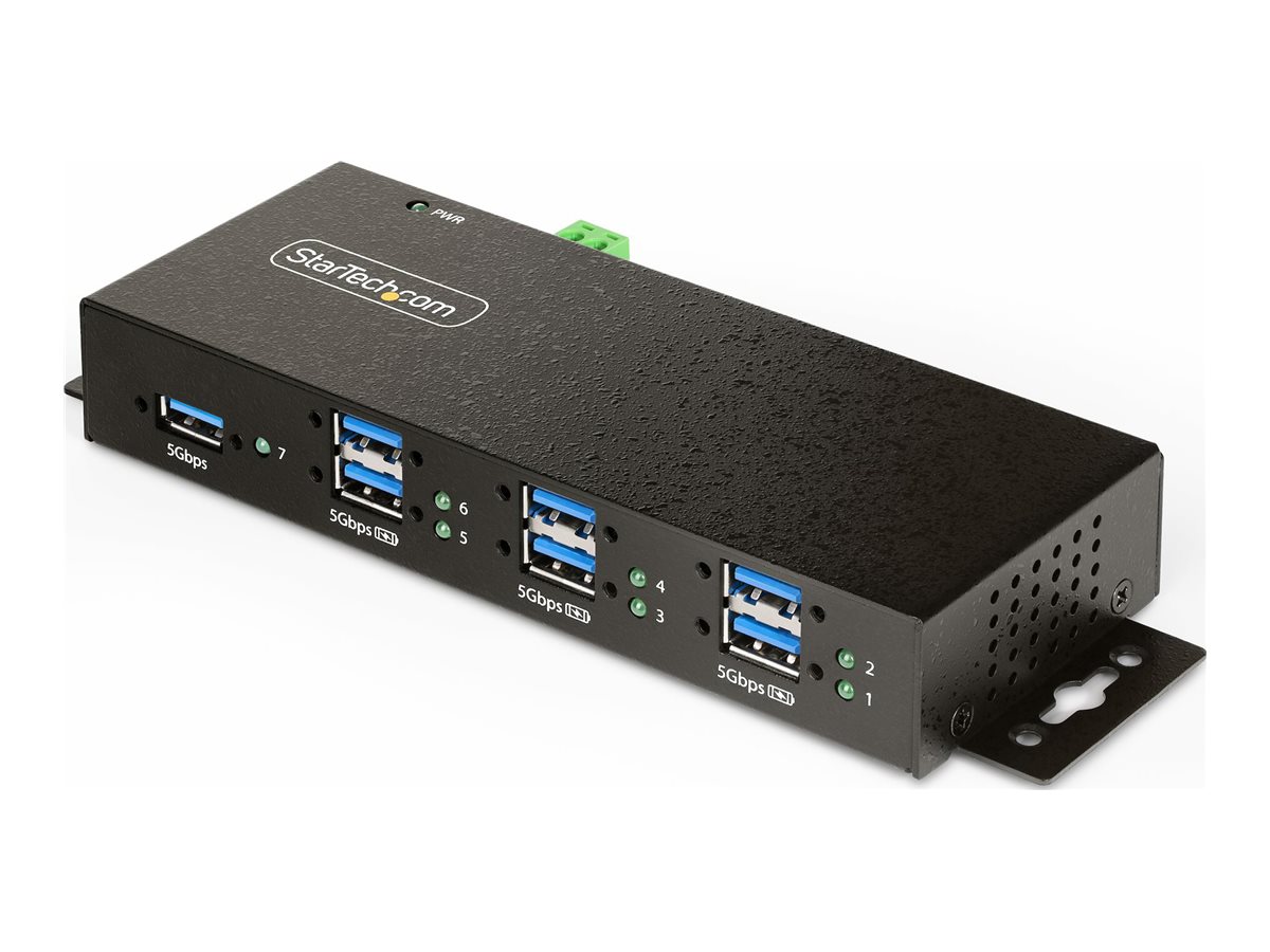 D StarTech 7PT MANAGED INDUSTRIAL USB HUB