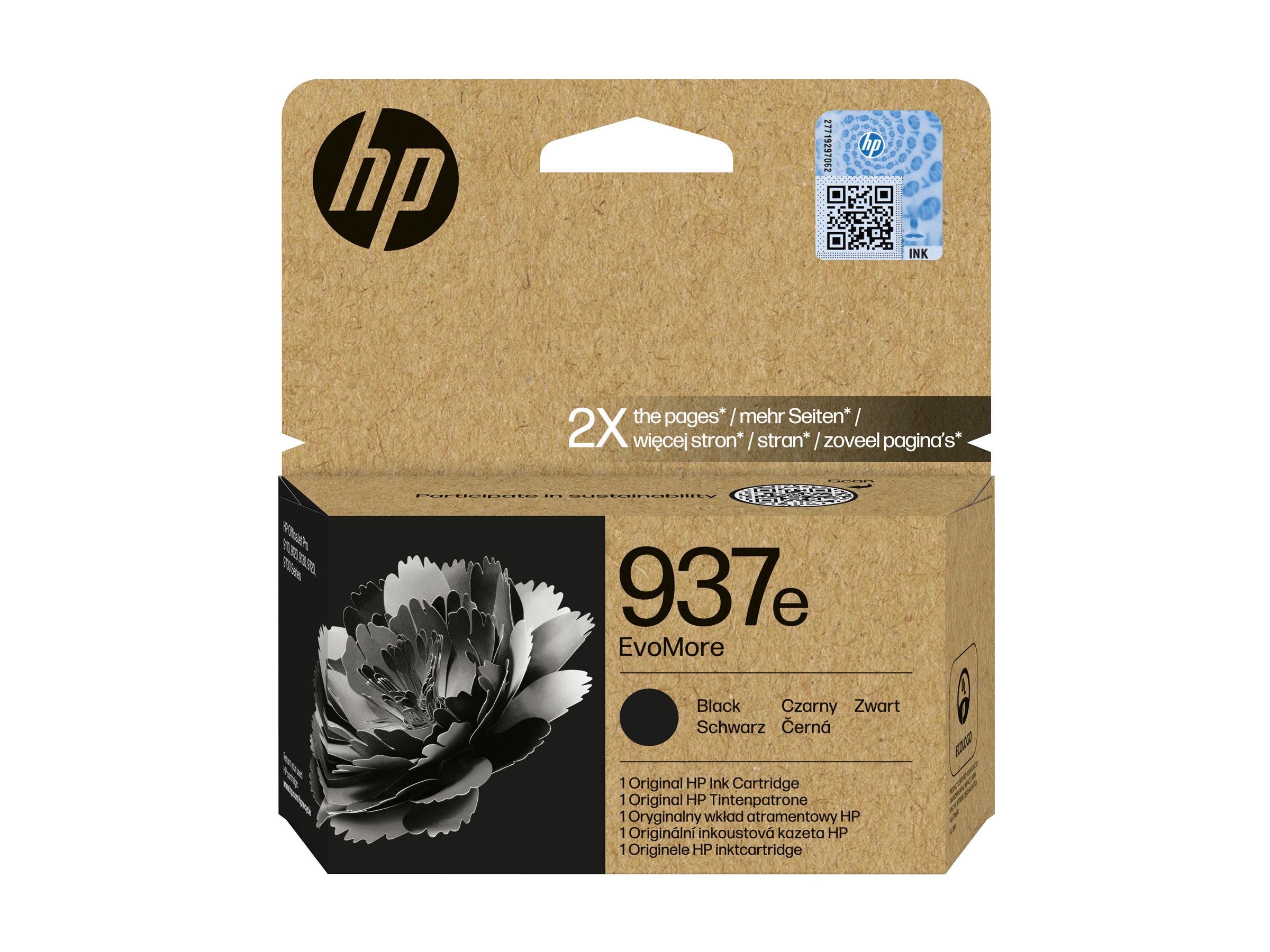 HP 937e(4S6W9NE) schwarz Druckerpatrone