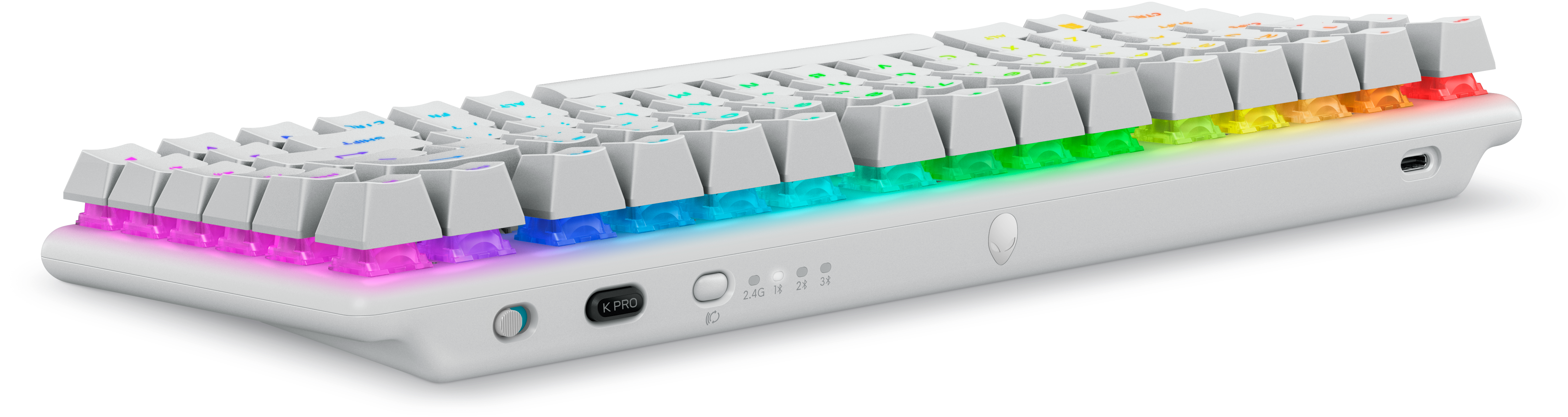 Alienware Pro RGB Mechanical Wireless Keyboard White