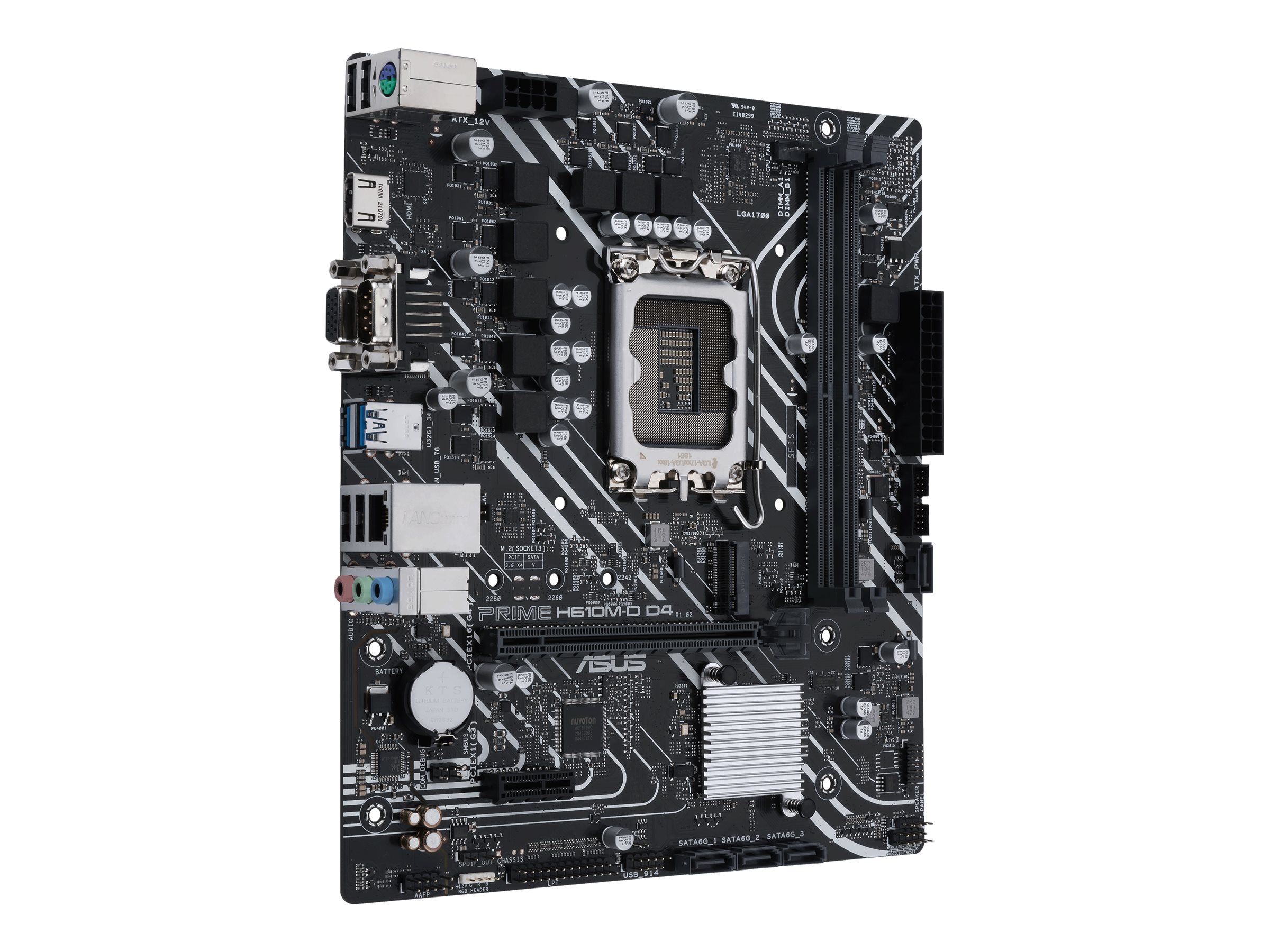 ASUS PRIME H610M-D D4 Motherboard