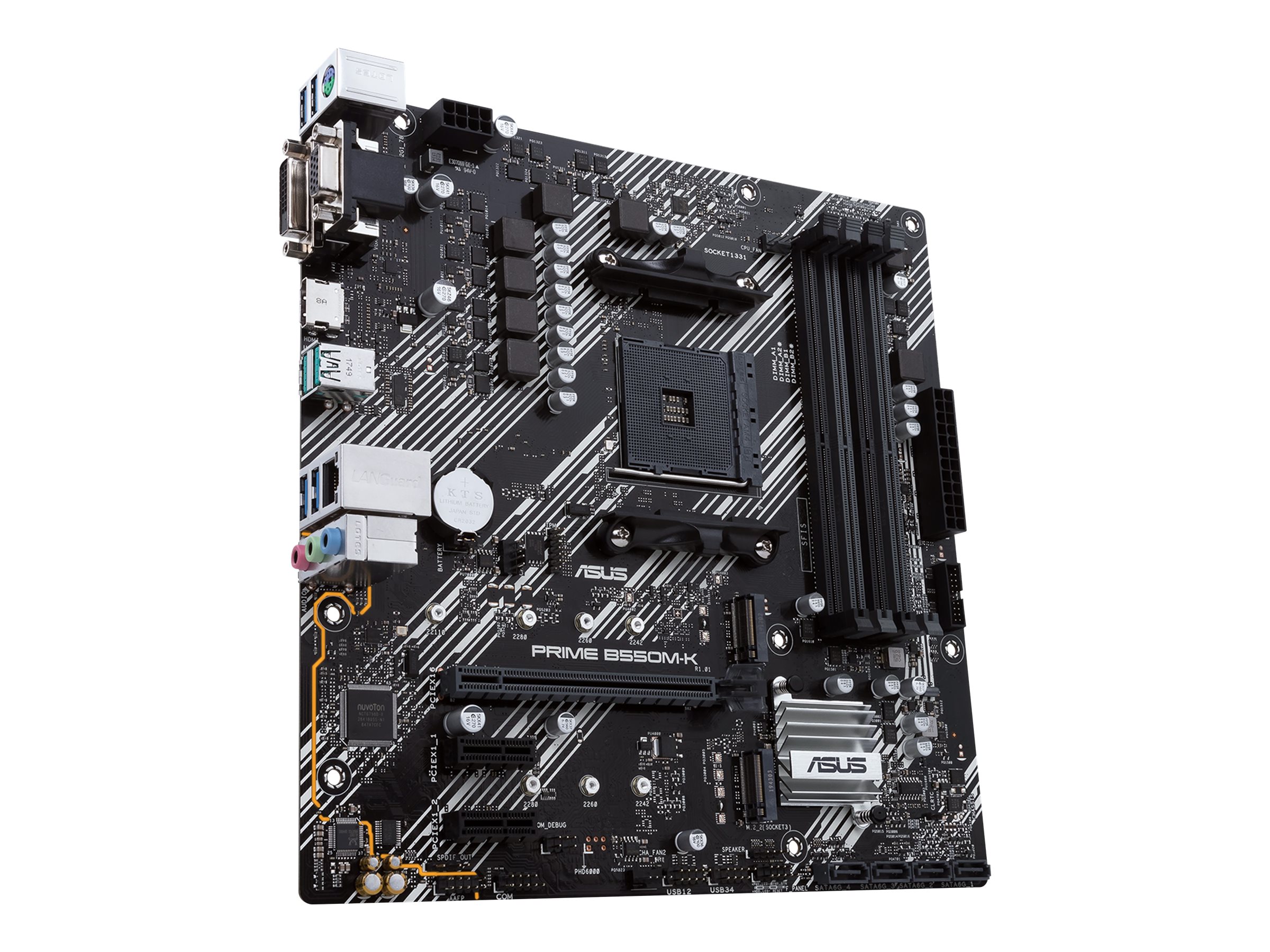 ASUS PRIME B550M-K micro ATX AMD B550 Gigabit LAN
