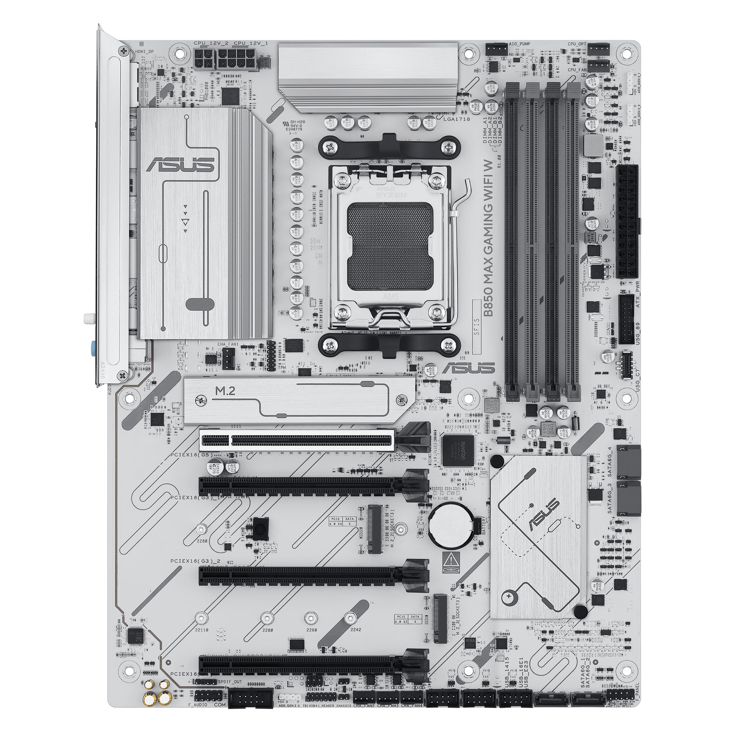 ASUS B850 MAX GAMING WIFI W AM5 DDR5 Wi‑Fi