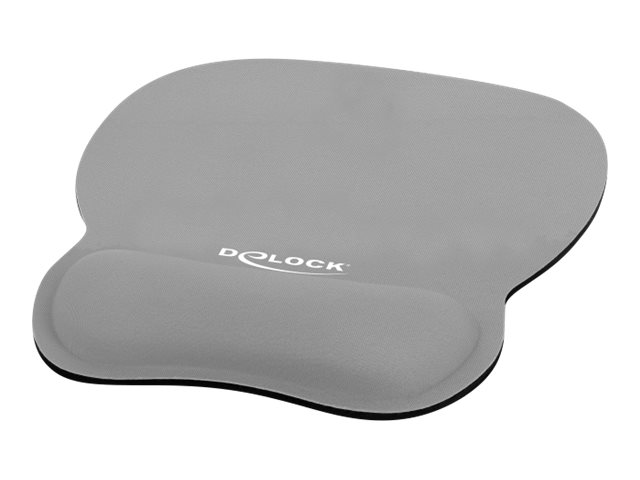 Delock Ergon. Mauspad mit Handballenauflage Grau