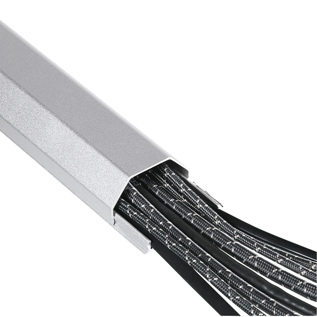 Hama Aluminium Cable Duct 1,1 m silber