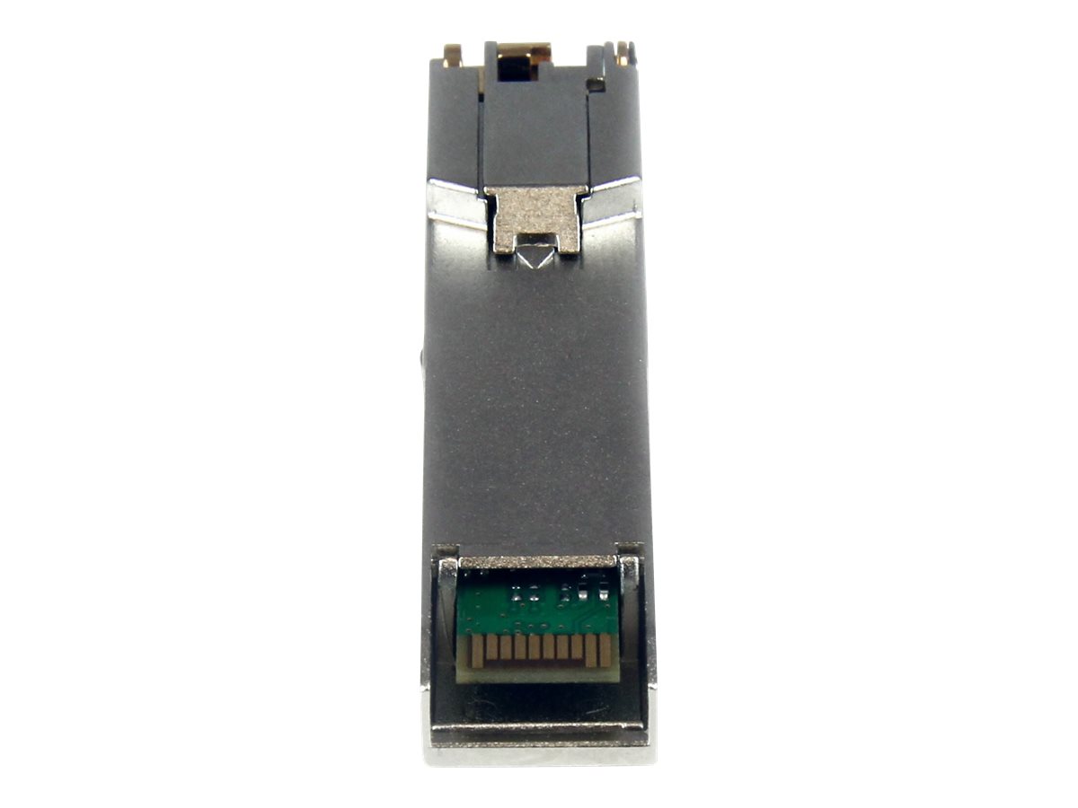 StarTech.com Cisco kompatibles Gigabit RJ45 Kupfer SFP Transceiver Modul - Mini-GBIC - SFP (Mini-GBIC)-Transceiver-Modul - 1GbE