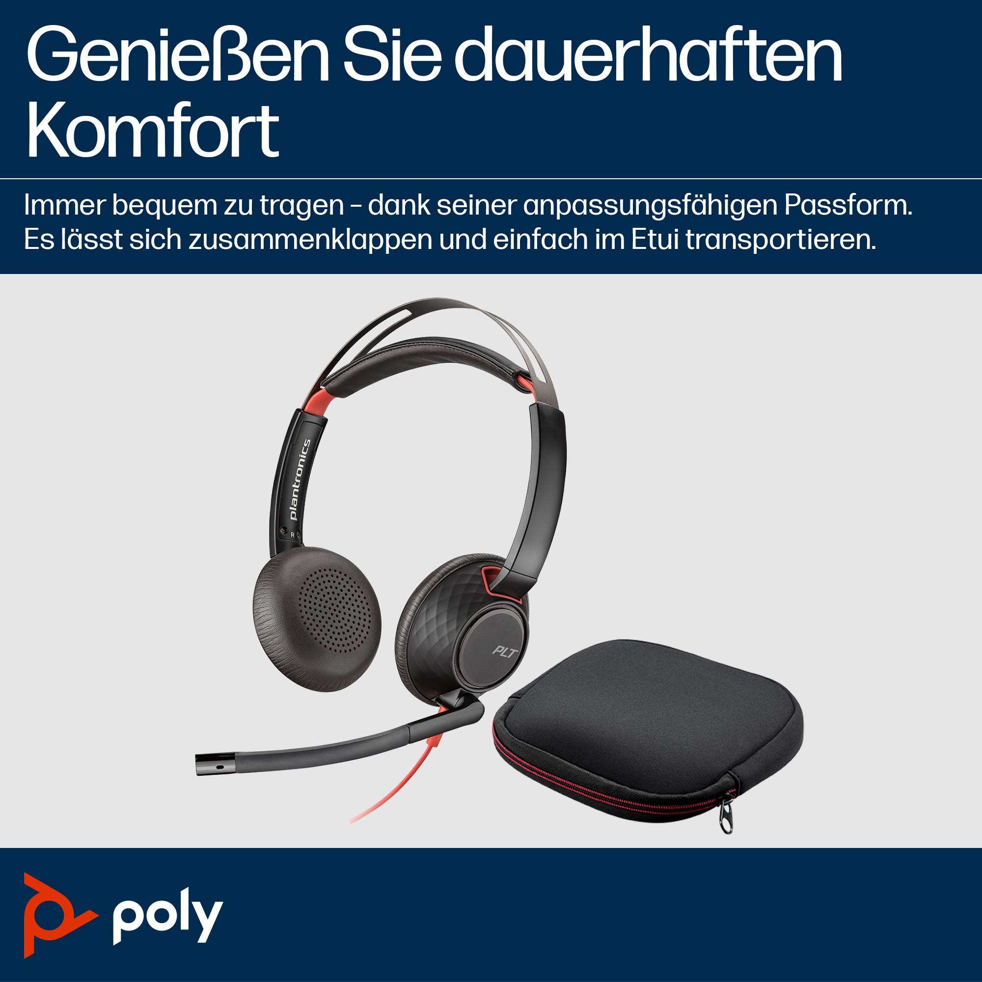 Poly Blackwire 5220 Headset On-Ear