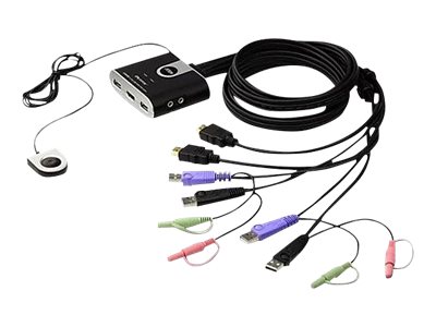 ATEN CS692 KVM-/Audio-Switch 2-Port