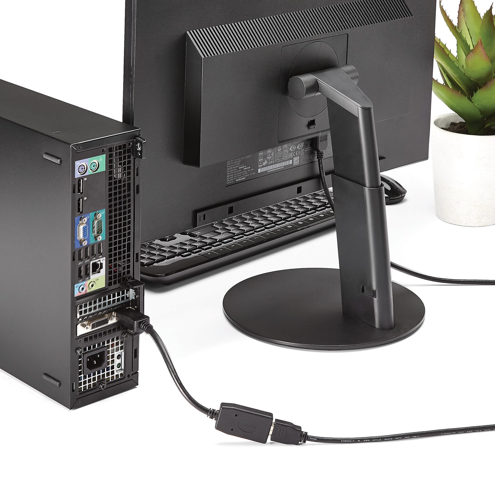 STARTECHCOM DisplayPort auf HDMI Video Adapter Konverter DP zu HDMI mit bis zu 1920x1200 DP HDMI Länge 24cm StBu