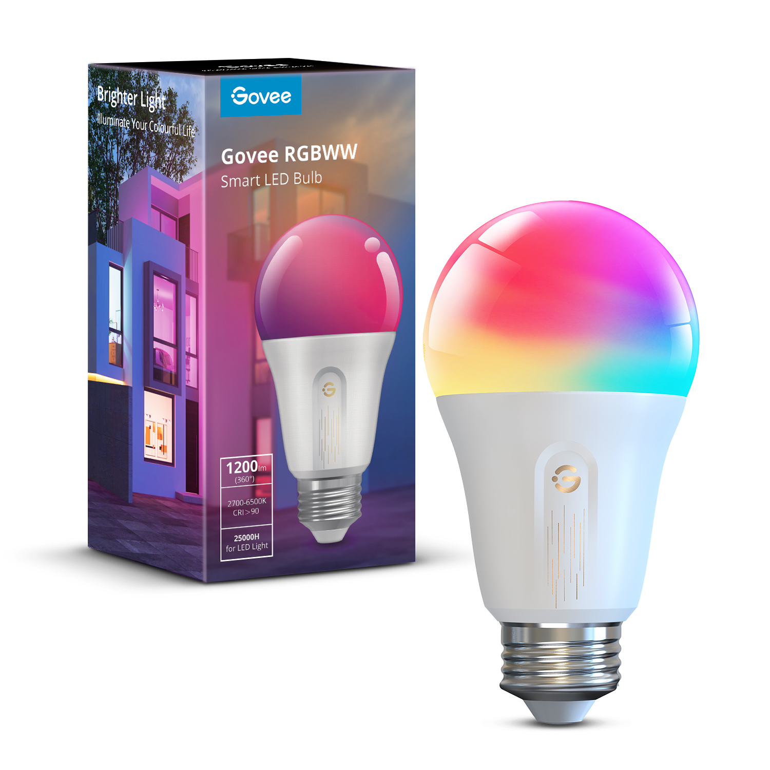 Govee Smart E27 2700-6500K RGBWW