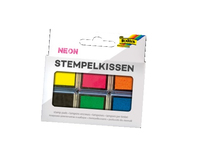 Folia Stempelkissen neon gelb pink orange