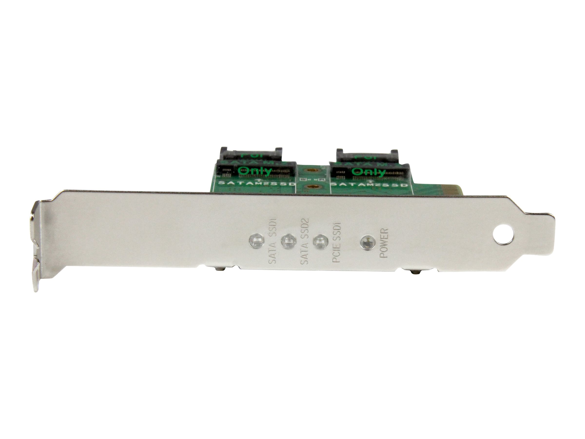 StarTech.com 3 Port M.2 SSD Adapterkarte 1x PCIe (NVMe) 2x SATA III