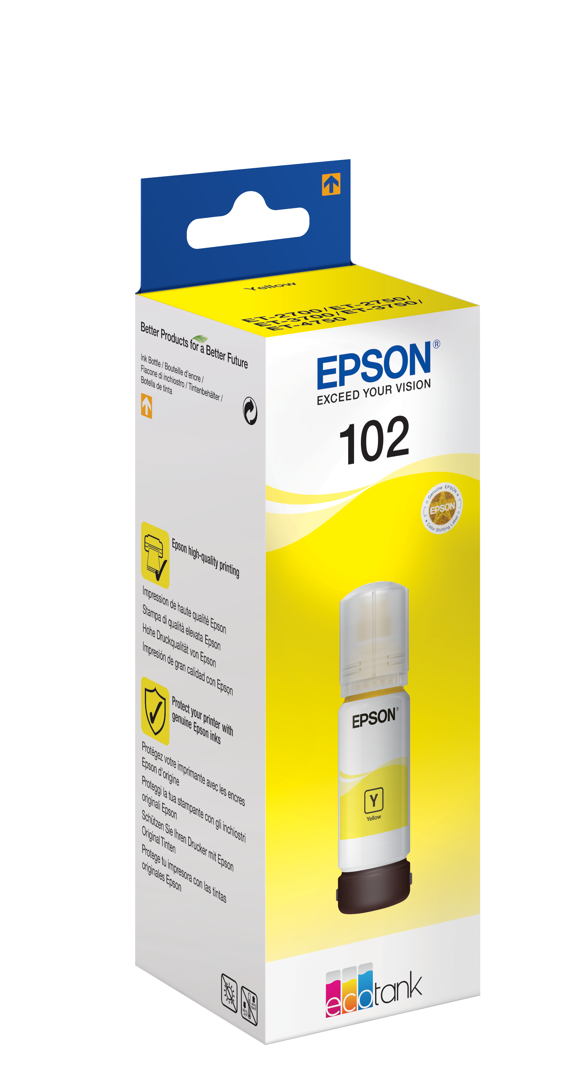 Epson 102 Gelb Tintenbehälter 70 ml