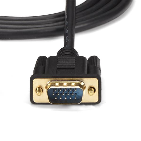 StarTech.com Aktiver HDMI zu VGA Adapter 90cm Schwarz 1920x1200