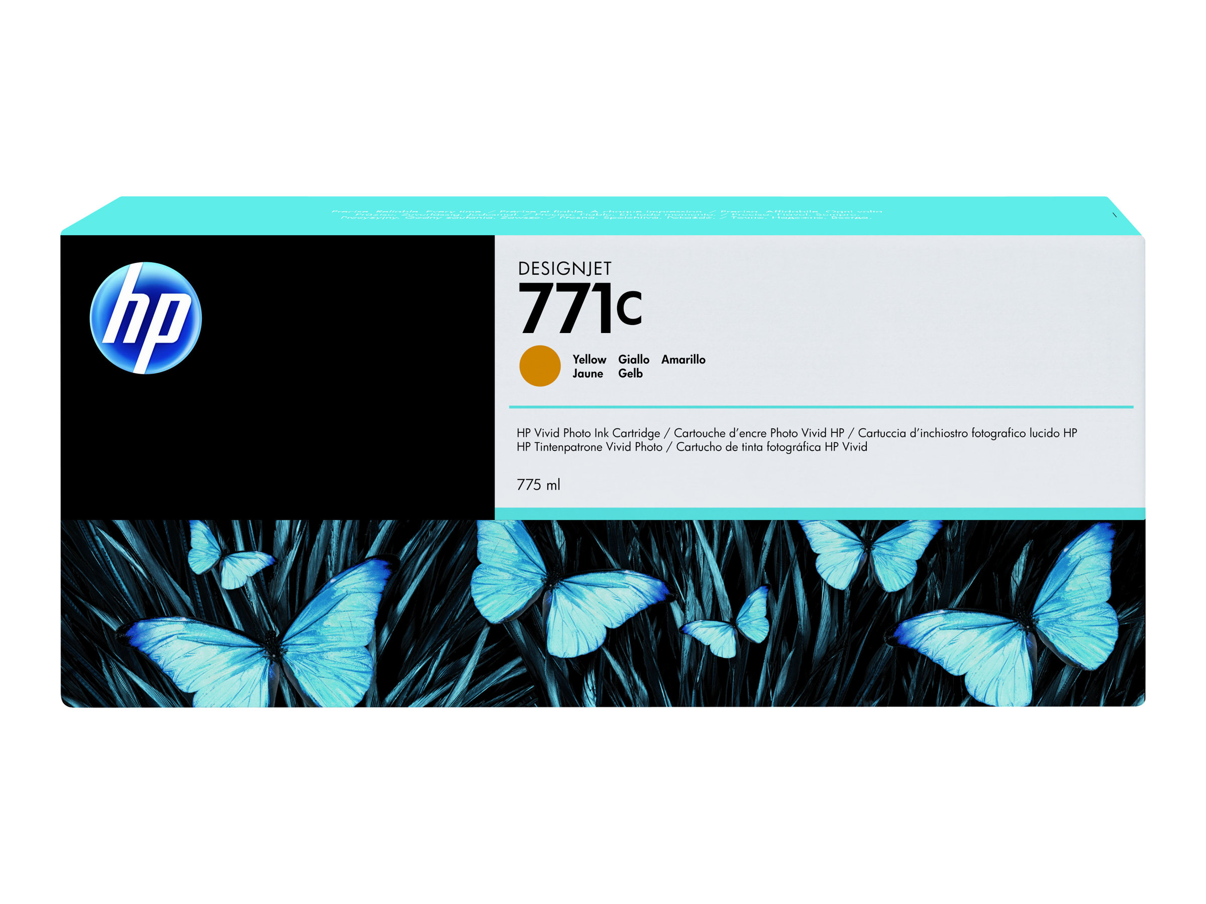 HP 771C Tintenpatrone 775 ml Gelb