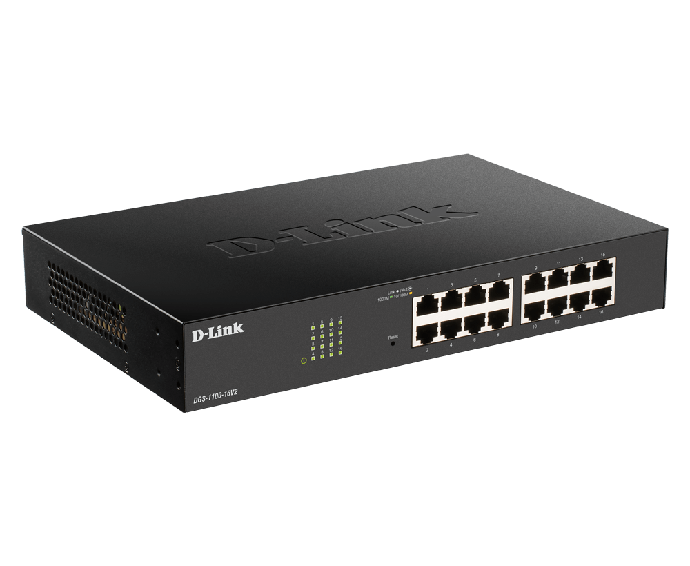 D-Link DGS-1100-16V2 16-Port Gigabit