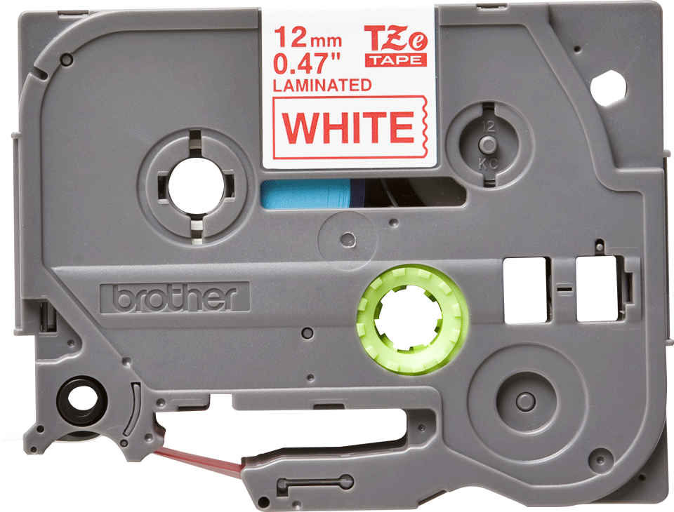 Brother TZe-232 12 mm rot/weiß