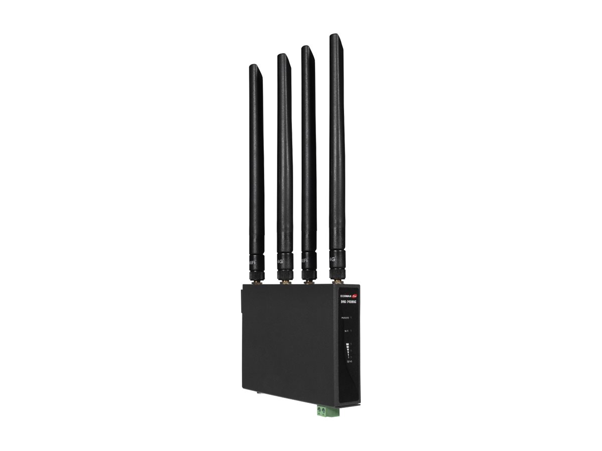 EDIMAX WL-Router D4G-7459AC (Industr. DIN Rail 4G LTE AC1200