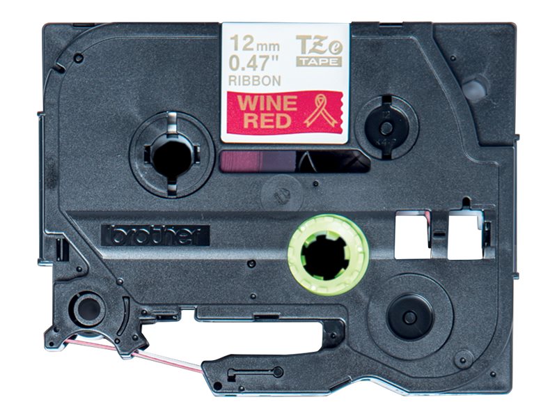 Brother TZe-RW34 Gold auf Weinrot