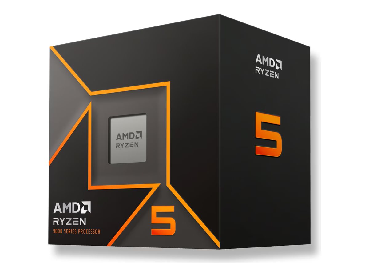AMD Ryzen 5 9600 52GHz AM5 6C12T 65W 38MB Processor with Wraith Stealth Cooler MPK