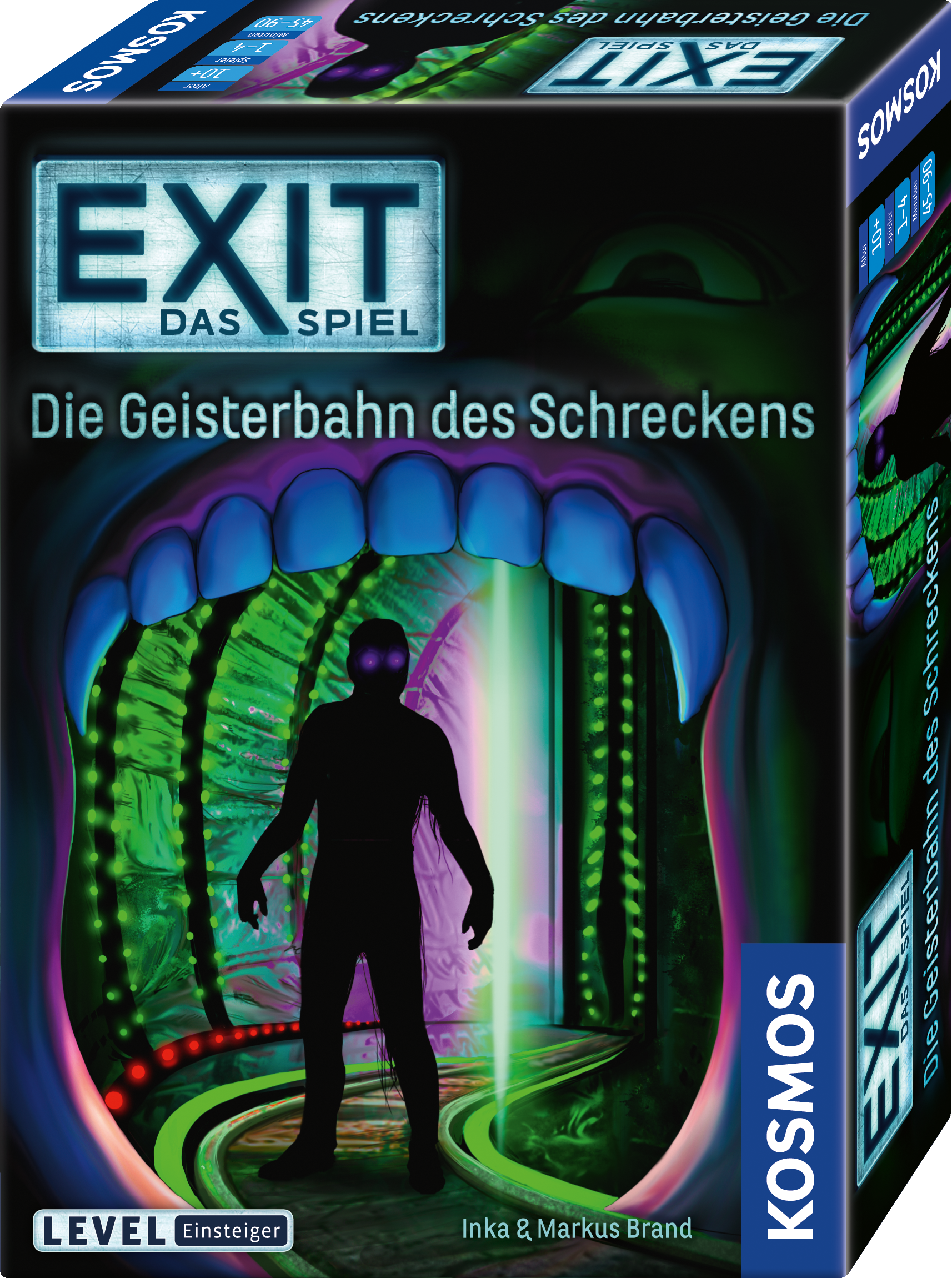 Kosmos EXIT Die Geisterbahn des Schreckens Brettspiel 45 min Familienspiel