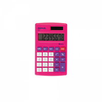 Jakob Maul MAUL M 8 Taschenrechner Pink Akku