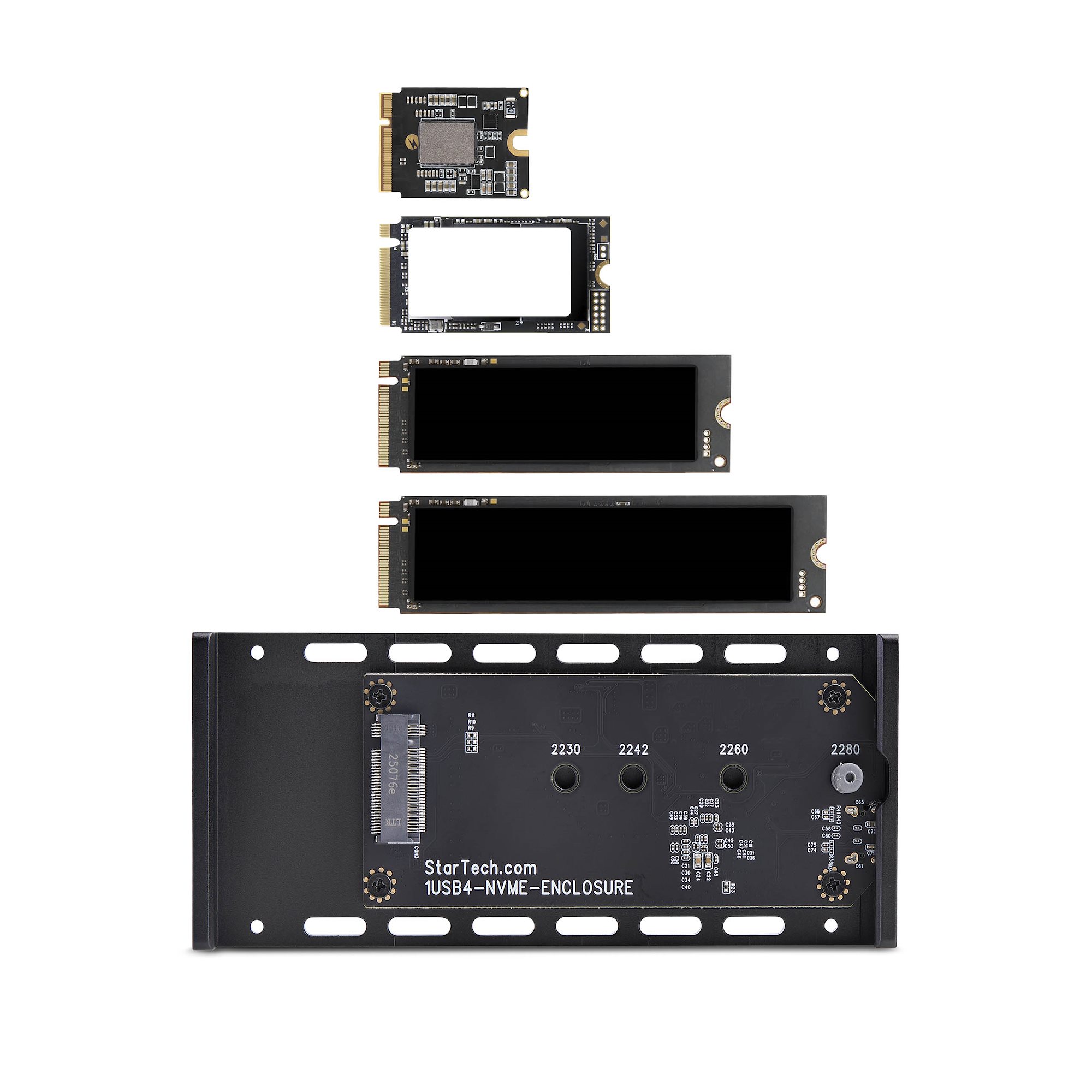 StarTech.com USB4m.2 Gehäuse NVMe 40 Gbps