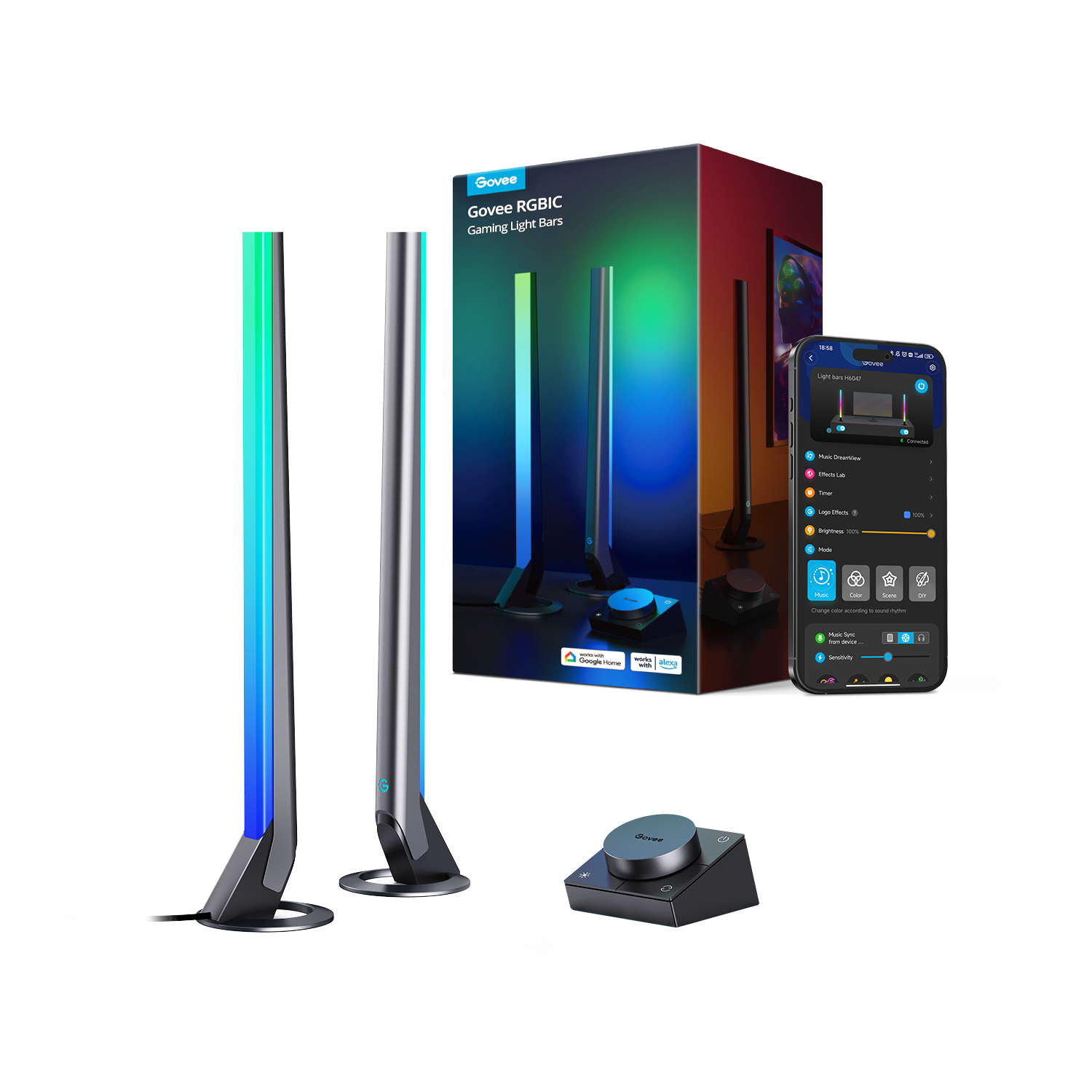 Govee RGBIC Gaming Light Bars