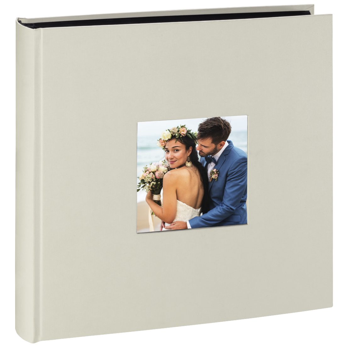 Hama Jumbo-Album Fine Art 30x30 cm 100 schwarze Seiten Kreide